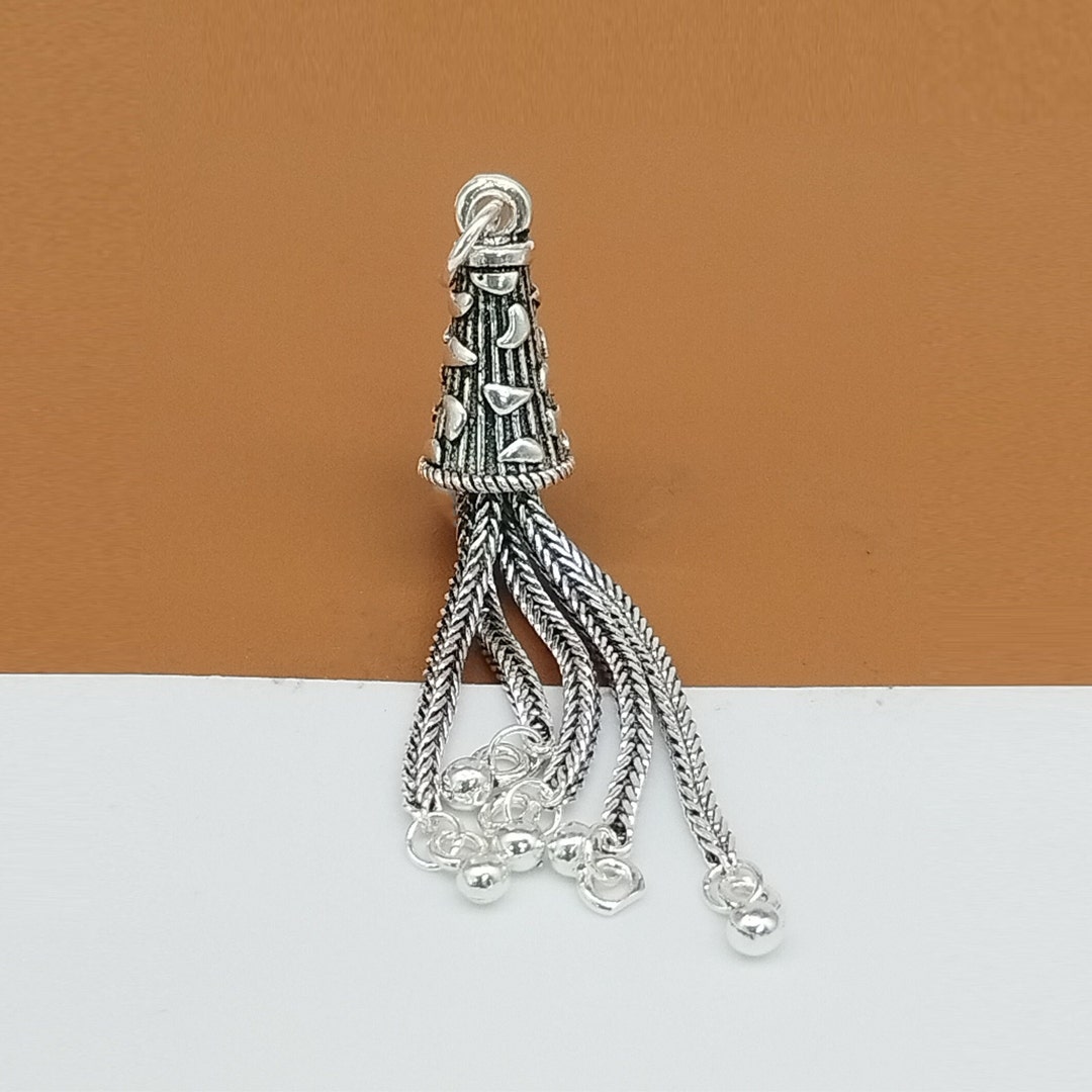 Tassel Chain CuffRing (Silver 925) main image 1