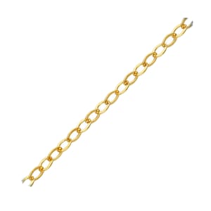 14K Gold Filled Hammered Cable Chains, Flat Cable Chain Necklace, Gold Filled Cable Chain, Unfinished Chain Footage 3.28 Feet(about 1 meter)