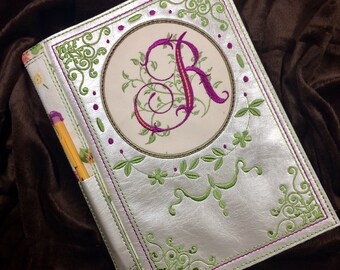 Customizable Oval Composition Book Cover