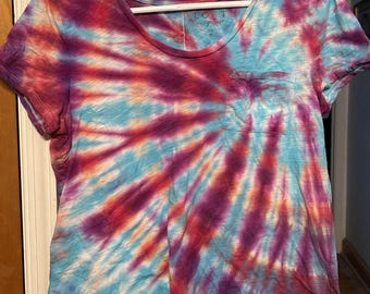 Tiedye T-shirt Womens Mens Tie Dye