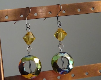 Window Bead Earrings (E43)