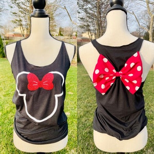 Minnie Mouse Silhouette Disney Tank Top