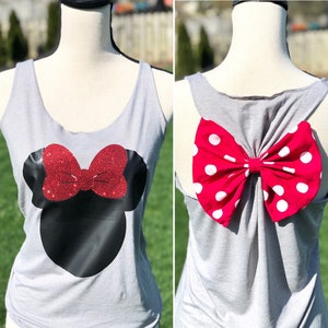 Minnie Mouse Silhouette Disney Tank Top