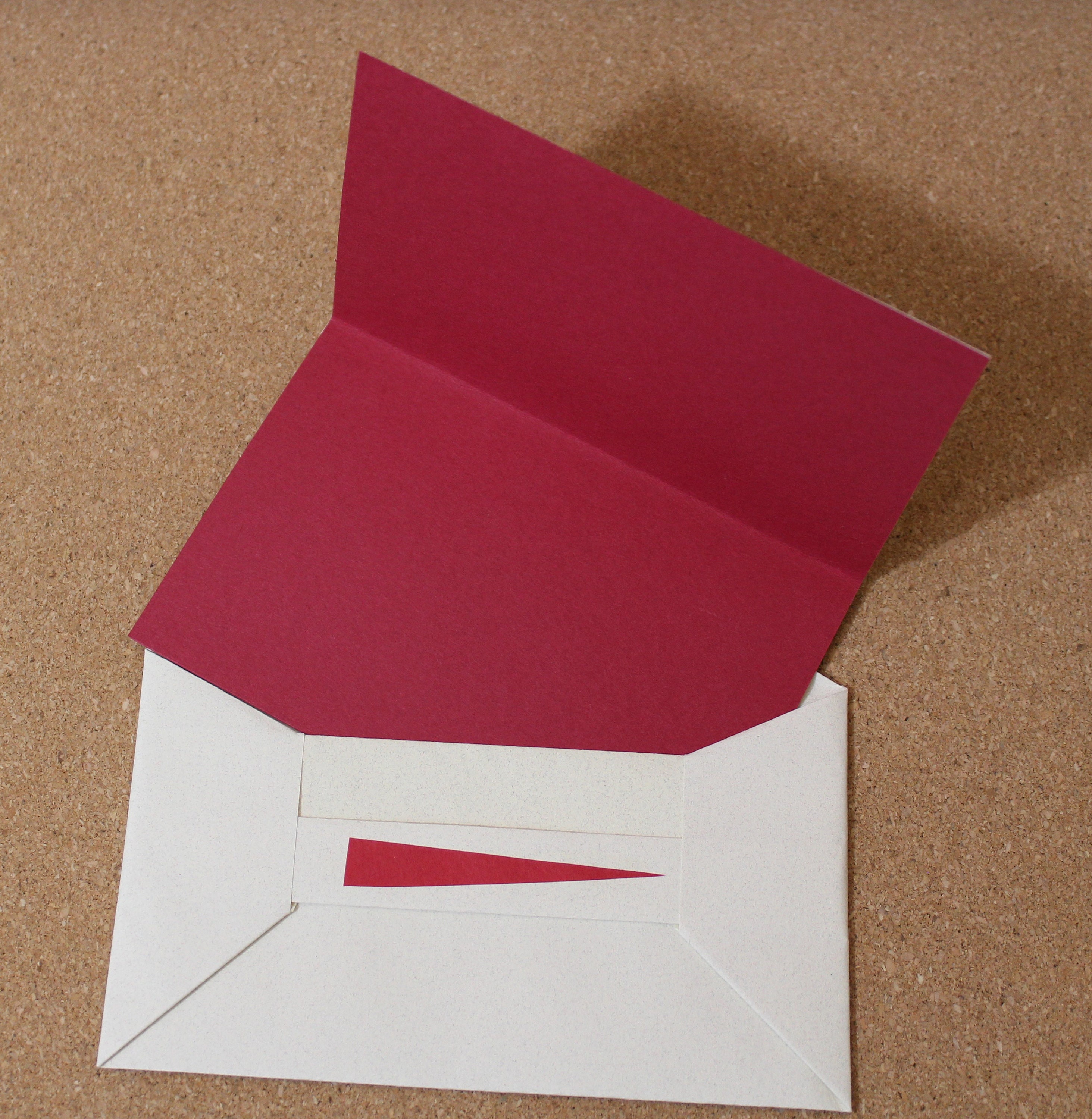 Origami envelope greeing card origami gift card geometric Etsy