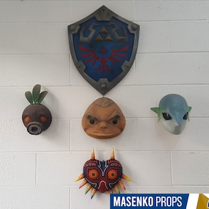 Legend of Zelda Inspired Mask Set