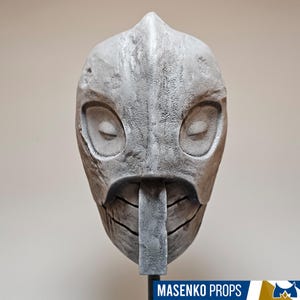 Handgefertigte Zelda Riesen Maske Nachbau: Polyurethan Cosplay Display