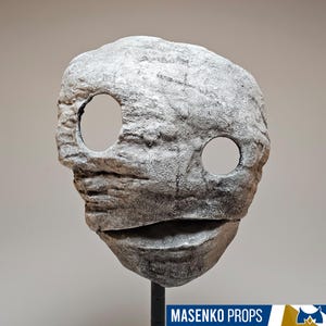 Handmade Zelda Stone Mask Replica: Majora&#39;s Mask Cosplay Prop