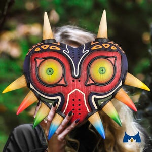 Legend of Zelda Majora’s Mask Replica - Handmade Cosplay & Display Mask