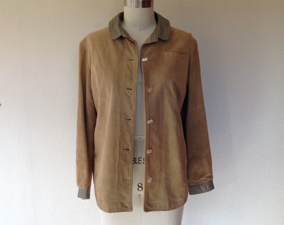 1960s Samuel Robert suede leather jacket