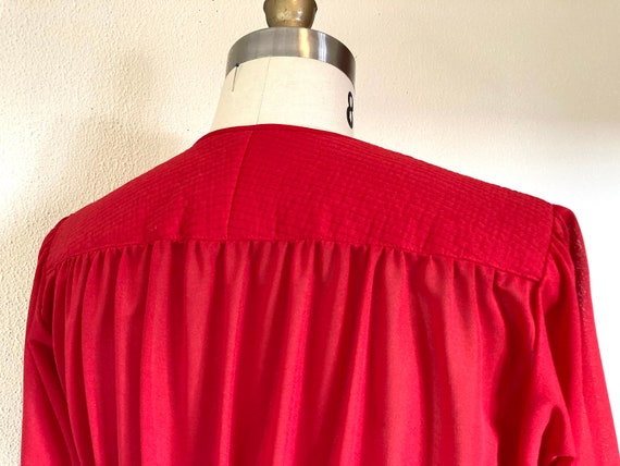 1970s Scarlet red Johnathan Logan dress - image 5