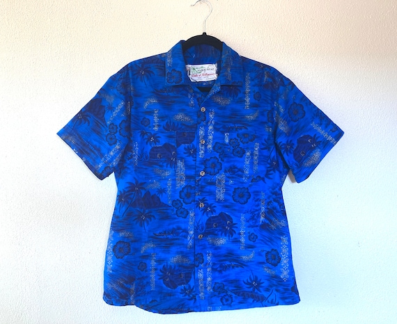 1950s Duke of Hollywood Hawaiian Aloha Shirt - Etsy