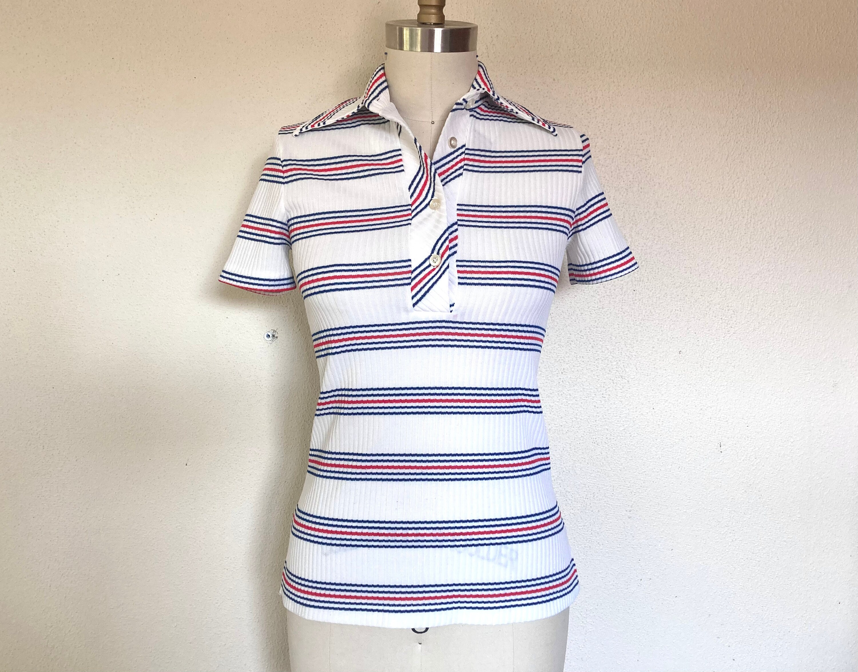 70s Striped Shirt - Etsy