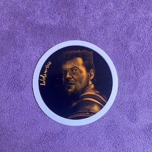 Wolverine Portrait Aufkleber