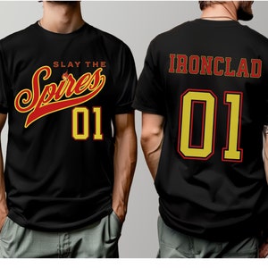 Slay the Spire Shirt, Slay the Spire TShirt, Slay the Spire Ironclad Character Tee, Comfort Colors, Two Sided Unisex Shirt, Gamer Apparel