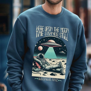 Widespread Panic Sweatshirt, Widespread Panic Shirt - Here Upon the Moon - WSP Panic Shirt, Widespread Tour Merch, Porch Song