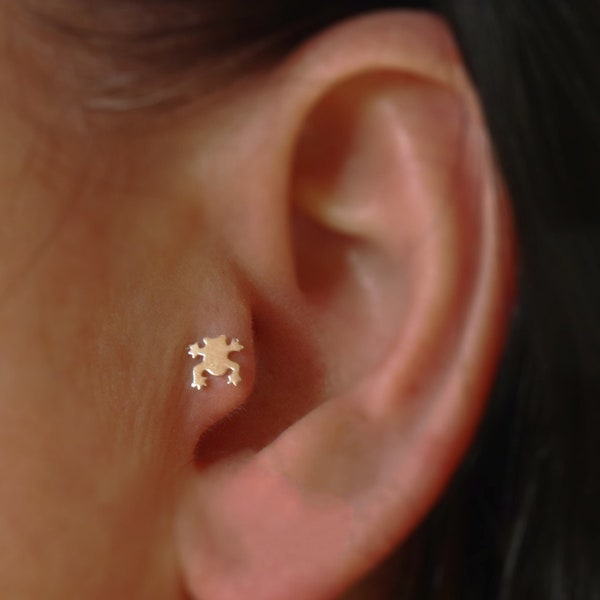 Frog helix earring clearance