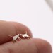 erynnalice reviewed Cat Stud Earrings / Sterling Silver / Handcrafted / Walking Cat Studs / Silver Cat Studs / Cat Jewelry / Cat Earrings / 925 Silver Studs