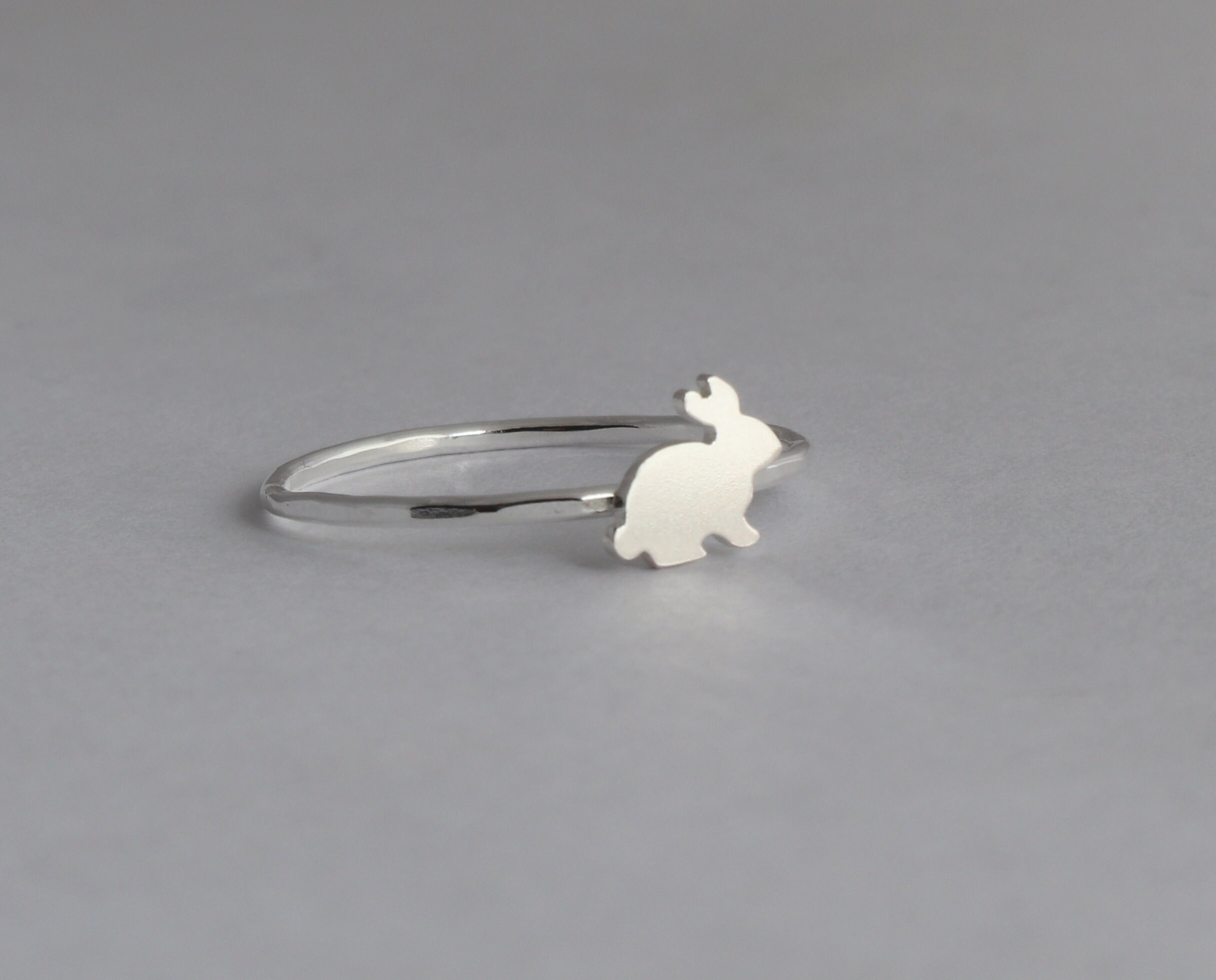 Easter Bunny Rabbit Ring Jewelry For Women In 14k Gold Over Sterling Silver Easter Bunny Rabbit Ring Jewelry For Women In 14k Gold Over Sterling Silver