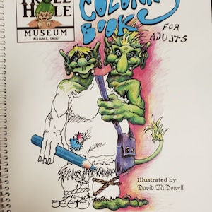 Troll Hole Museum Coloring Book