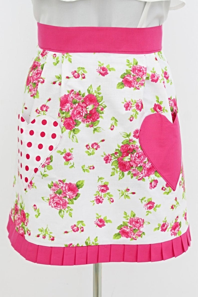 Half Apron Sewing Pattern, Ruffled Apron, Apron Pattern, Apron Sewing