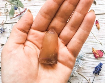 Amphibole Quartz Crystal Tower – Reiki Gemstone, Metaphysical Collection