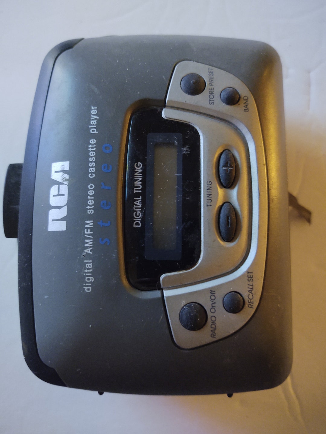 Rca Rp-1872a Portable Digital Am/fm Radio Cassette Player - Etsy