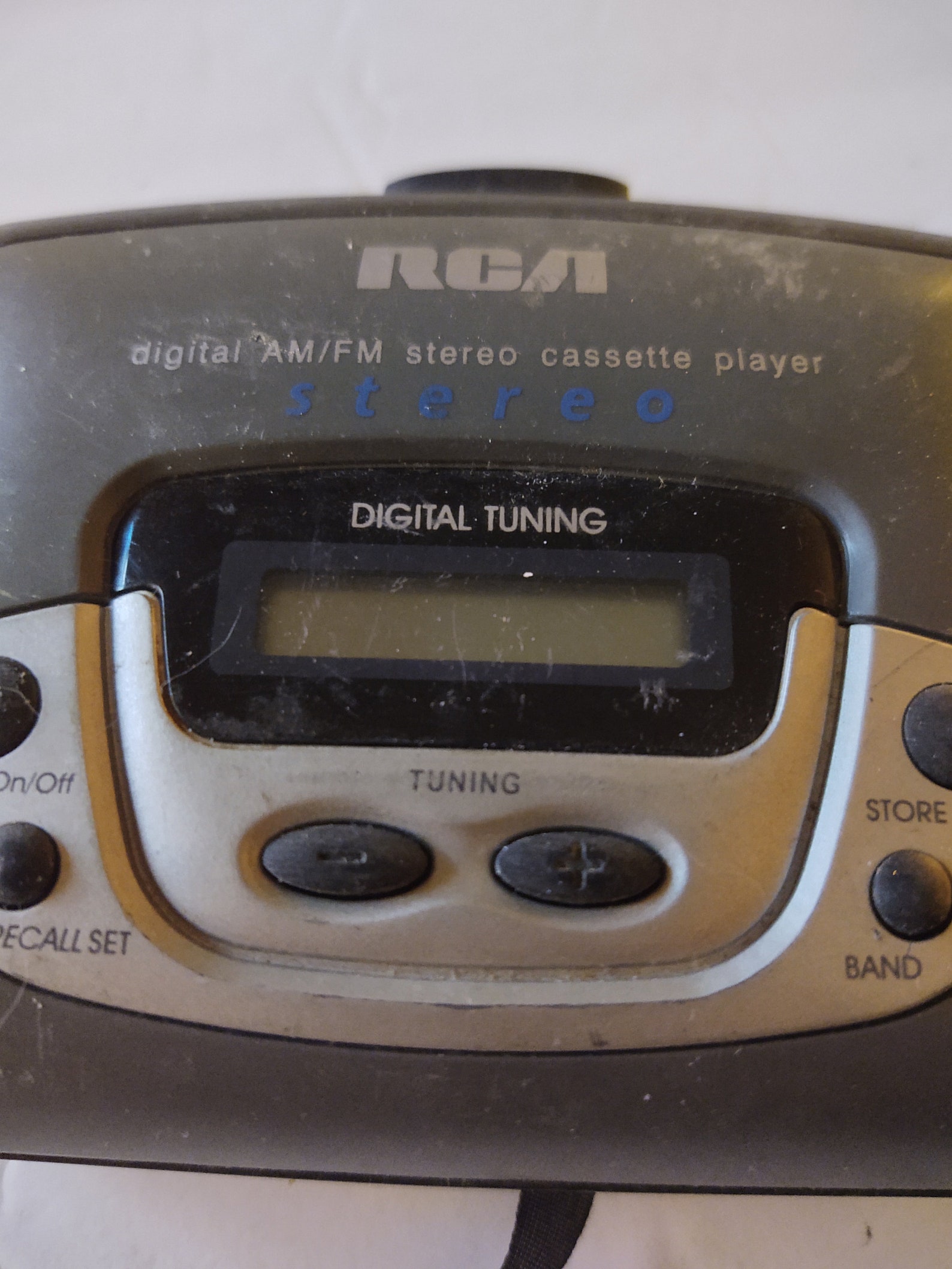 Rca Rp-1872a Portable Digital Am/fm Radio Cassette Player - Etsy