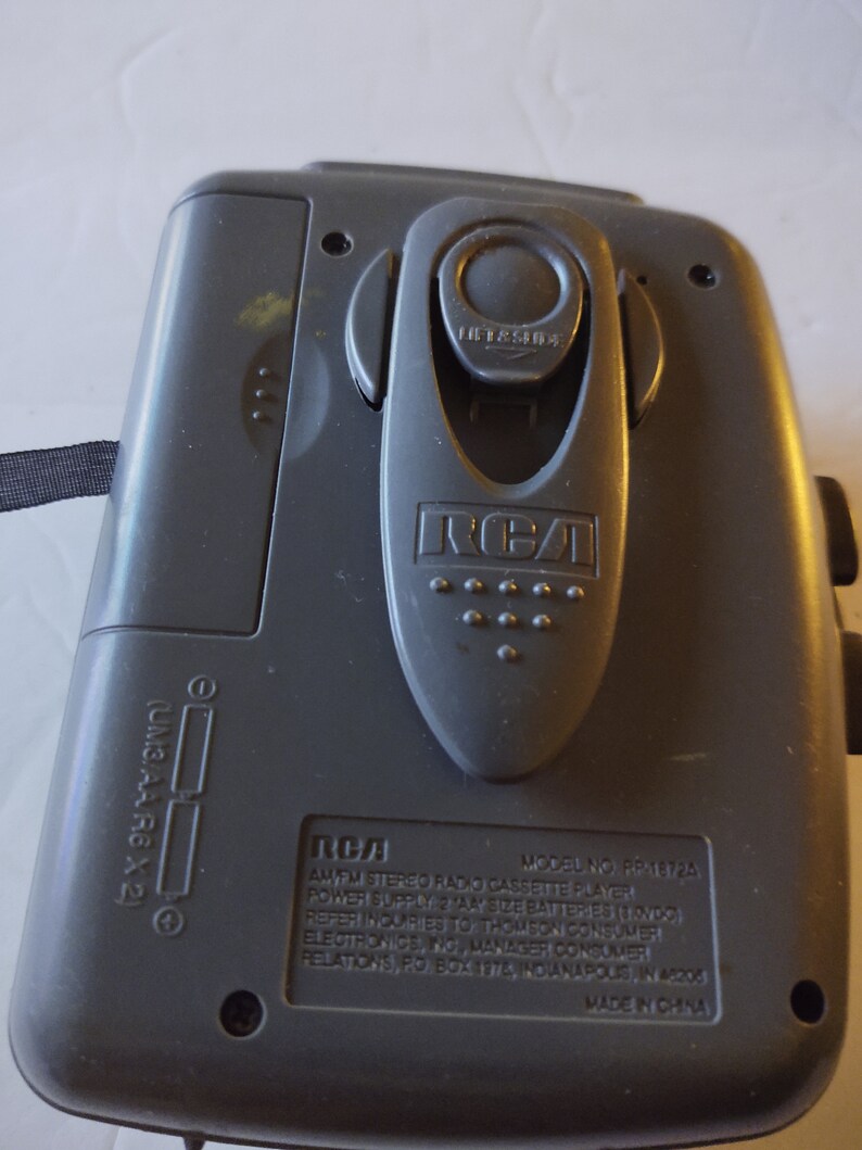 Rca Rp-1872a Portable Digital Am/fm Radio Cassette Player - Etsy