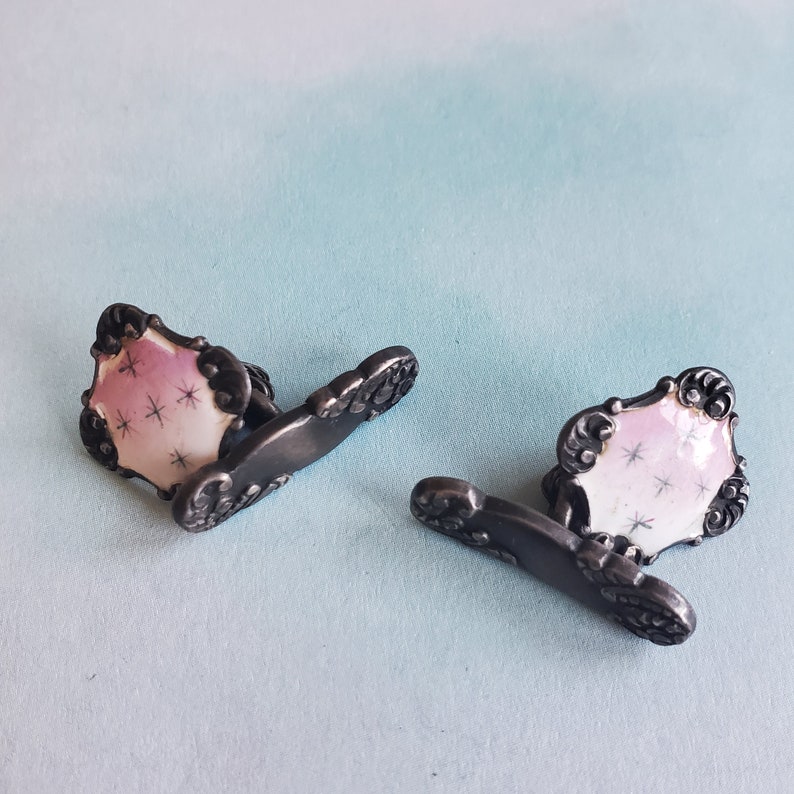 Vintage Guilloche Cufflinks