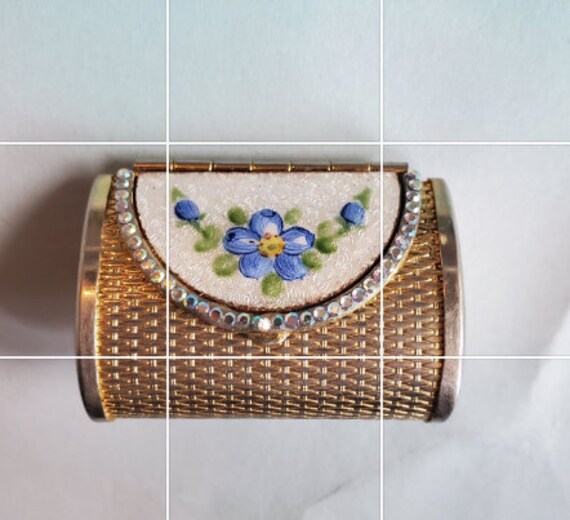 Guilloche Vintage Pill Case