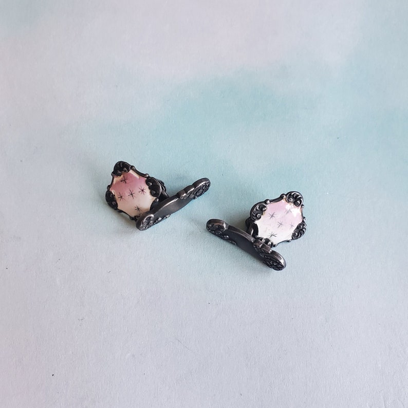Vintage Guilloche Cufflinks
