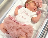 Newborn HOSPITAL Outfit Newborn Girl Coming Home Outfit Baby Girl Coming Home Outfit Baby Girl Coming Home Outfit Outfit Coming Home Girl Etsy