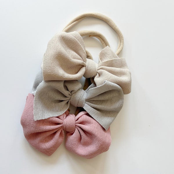 Baby Headband Set Etsy