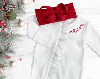 Baby Girl Christmas Outfit
