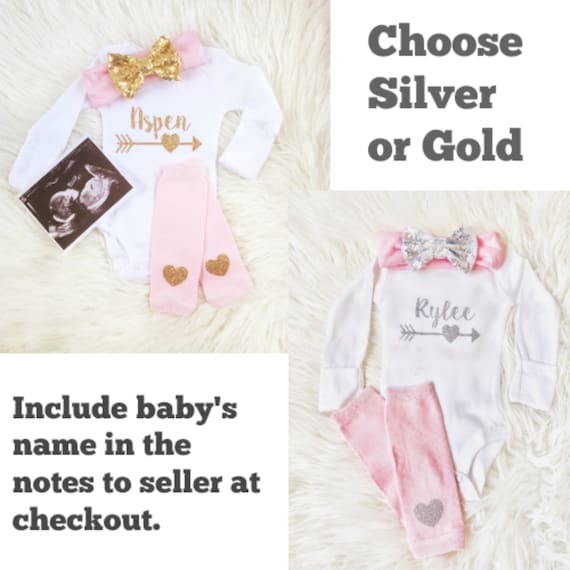 Newborn Girl Going Home Outfit, Newborn Girl Coming Home Outfit