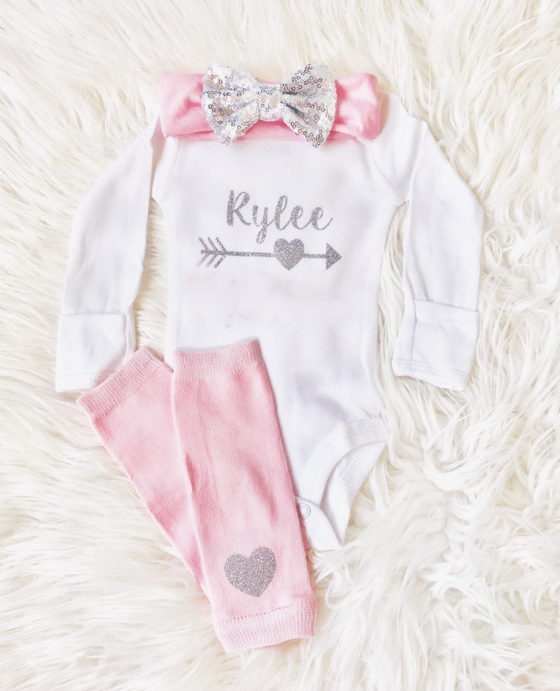 Newborn Girl Going Home Outfit Newborn Girl Coming Home Etsy