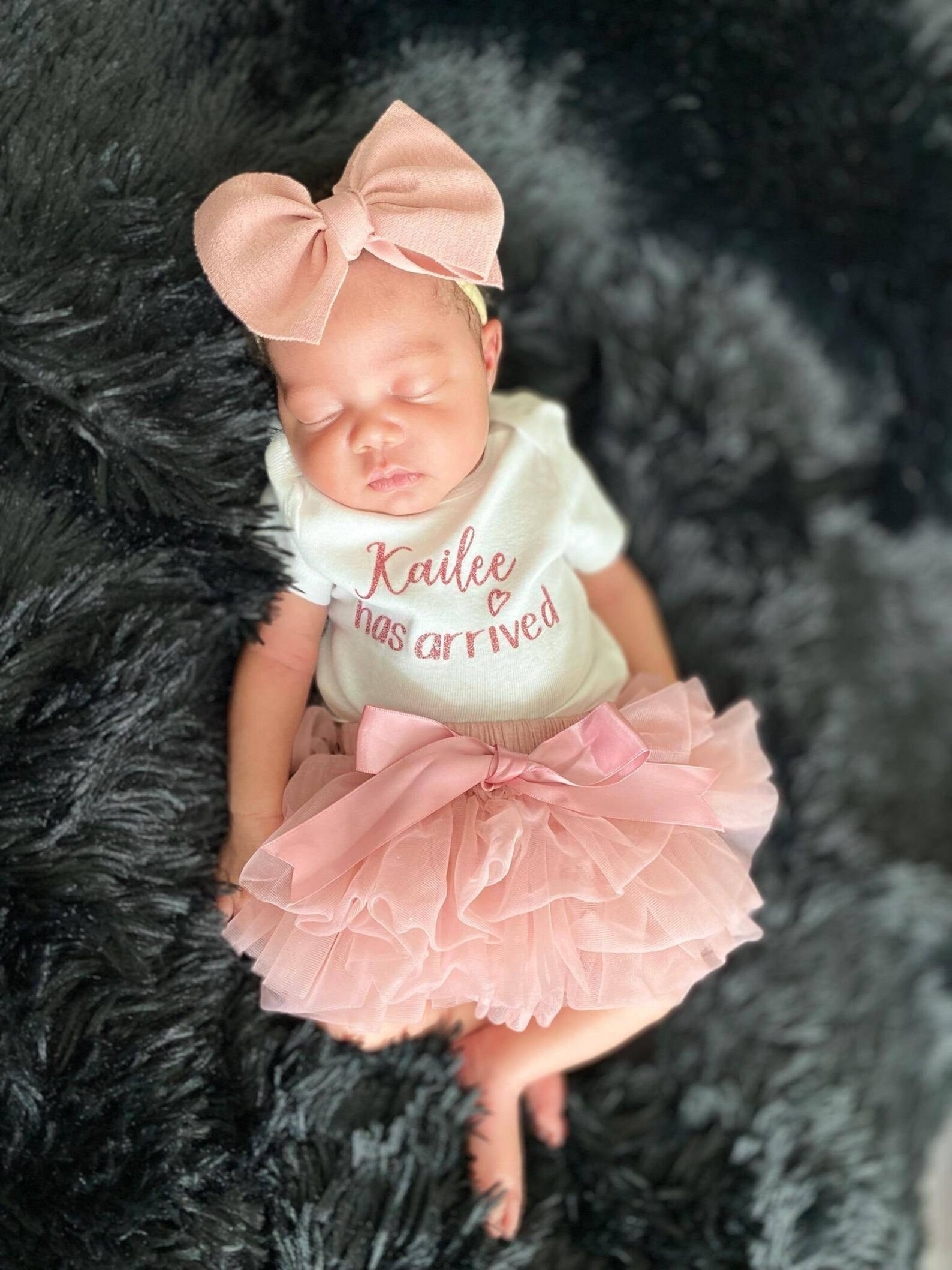 Newborn Girl Coming Home Outfit Baby Coming Home Outfit Etsy