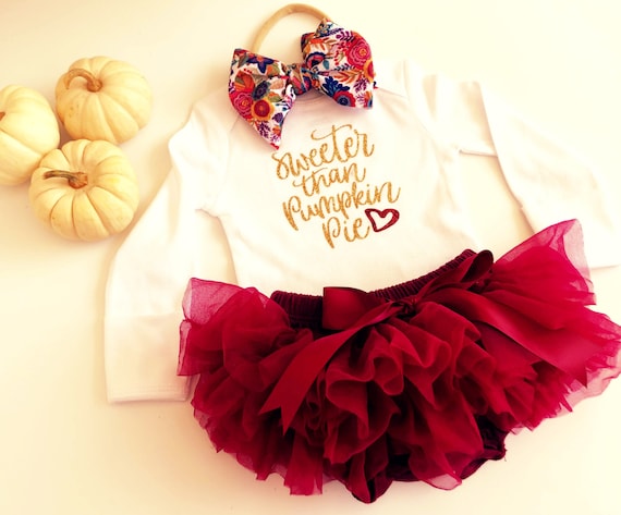 newborn girl thanksgiving outfit