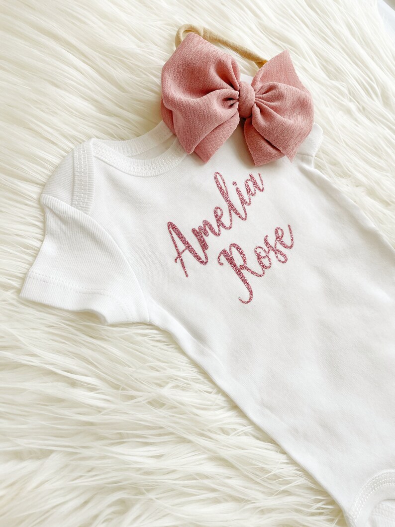 Newborn Girl Coming Home Outfit Baby Coming Home Outfit Etsy