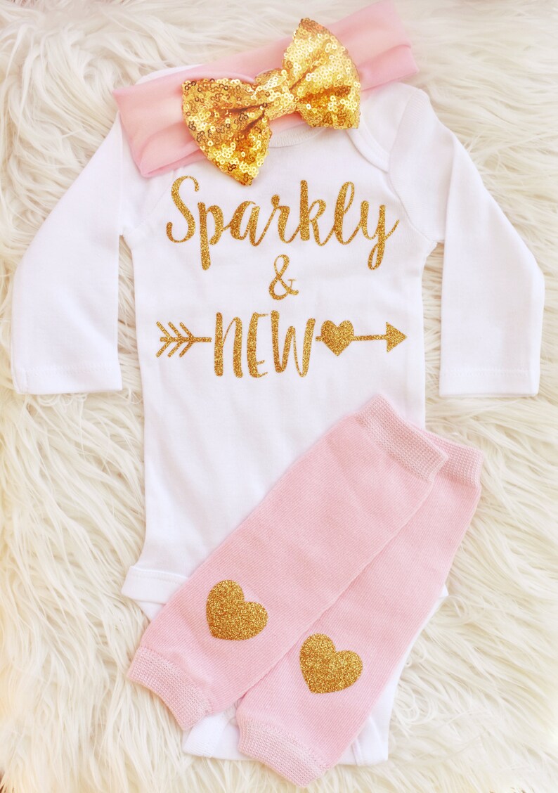 Headband Legwarmers, Baby girl coming home outfit Includes Bodysuit Spring Newborn girl hospital outfit