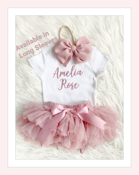 Tutu Newborn Girl Outfit Baby Girl Coming Home Outfit Etsy