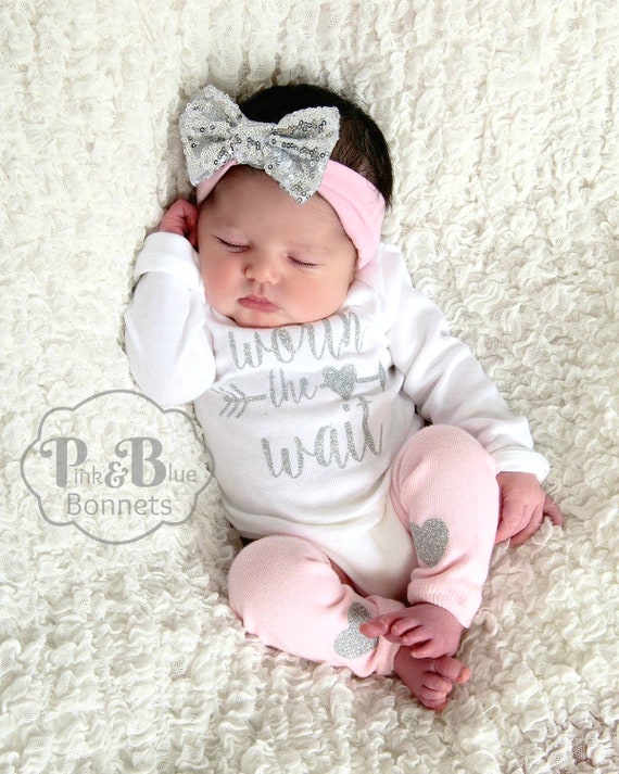 white baby girl outfit newborn 