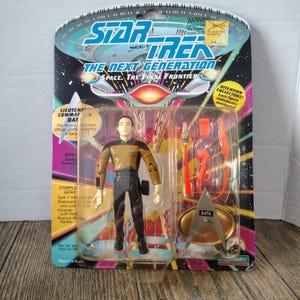 Vintage 1992 Data Star Trek Figur