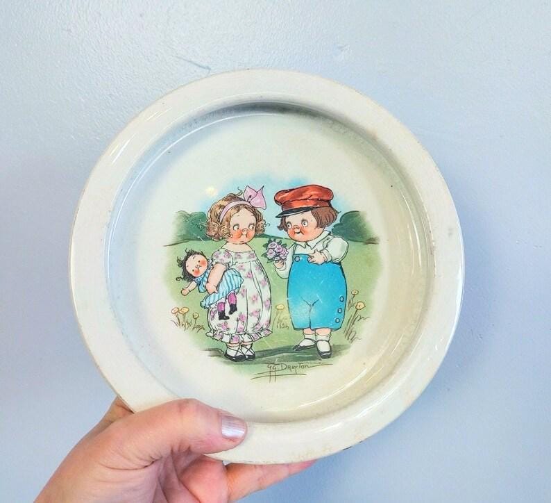 Campbell kids plate - Etsy 日本