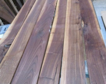 Black Walnut 6/4 ( 1.5" thick) ,kiln dried walnut,surfaced 2 sides,Black  Walnut lumber, Walnut wood, hardwood lumber, walnut lumber, boards