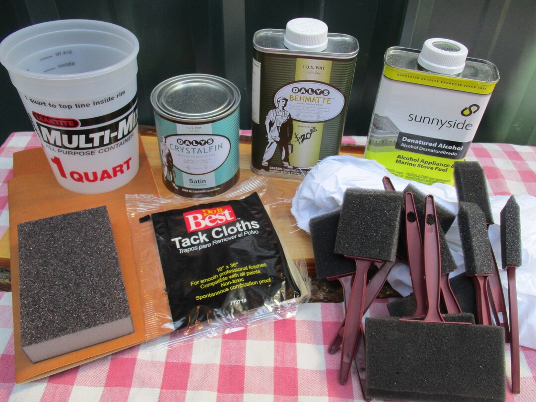 Wood Finishing Kit Stellar Finishing Kit Everything You Need to Finish
