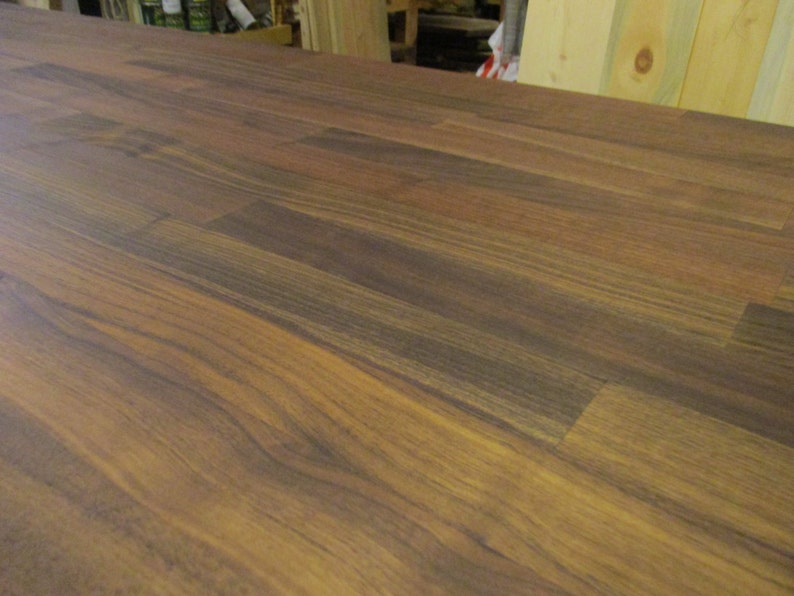 Walnut Butcher Block Desk Tops 25 wide x 6 ft. | Etsy