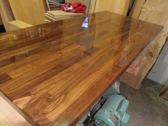John Boos 60 x 30 inch Walnut Wood Countertop Cutting Board & Maintance Set  