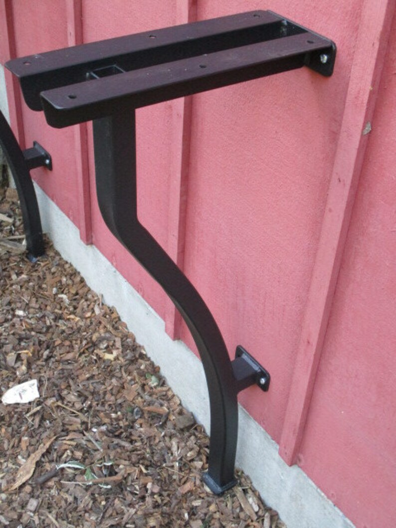 Standing desk Brackets Bar Brackets or Countertop Breakfast Etsy