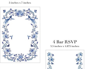 Lapis Invitation Design Digital Download